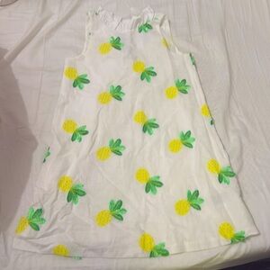 Janie and Jack embroidered pineapple dress 🍍
